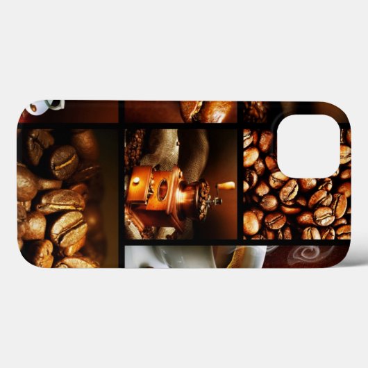Coques Case-Mate iPhone Coffee Collage 2 (Verso (horizontal))