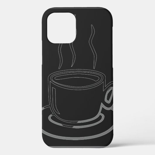 Coques Case-Mate iPhone Coffee Cup Graphic Art (Verso)
