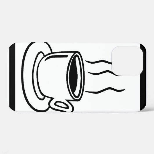 Coques Case-Mate iPhone Coffee Cup Pop Art (Verso (horizontal))