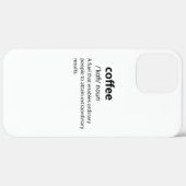 Coques Case-Mate iPhone Coffee Funny Dictionnaire Définition (Verso / Droite)