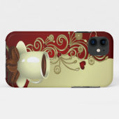 Coques Case-Mate iPhone Coffee lover moderne (Dos (Horizontal))