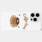 Coques Case-Mate iPhone Coffee Lover Phone Case | Cute Coffee Design Case  (Verso (horizontal))