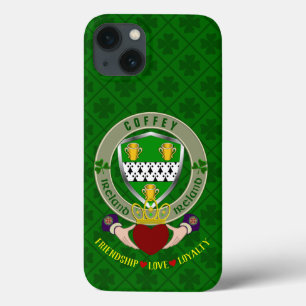 Case-Mate iPhone Case Coffey Irish Shield & Claddagh Personnalisé