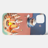 Coques Case-Mate iPhone Coffre téléphonique éffrayant en couple (Verso (horizontal))