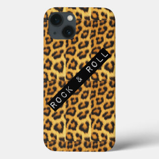 Case-Mate iPhone Case Coffret téléphonique Empreinte de léopard Rock & R