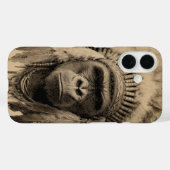 Coques Case-Mate iPhone Coiffe de guerre de gorille (Verso (horizontal))