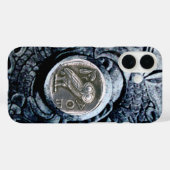 COQUES Case-Mate iPhone COIN D'ARGENT ANTIQUE OWL (Verso (horizontal))