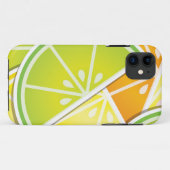 Coques Case-Mate iPhone Coincés d'agrumes funky (Dos (Horizontal))