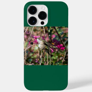 Coque Pour Pour iPhone 14 Pro Max Colibri à gorge rubis