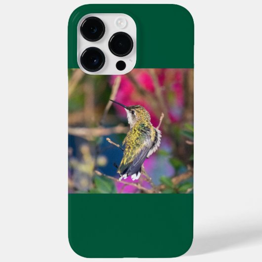Coques Case-Mate iPhone Colibri à gorge rubis (Verso)