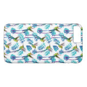 Coques Case-Mate iPhone Colibri à queue longue tropicale (Dos (Horizontal))