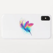 Coques Case-Mate iPhone Colibri arc-en-ciel exotique (Dos (Horizontal))