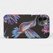 Coques Case-Mate iPhone Colibri Cute Floral (Dos (Horizontal))