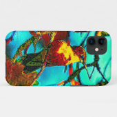 Coques Case-Mate iPhone Colibri Dans Le Jardin (Dos (Horizontal))