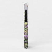 Coques Case-Mate iPhone Colibri et Art numérique Fleur sauvage (Dos/Gauche)