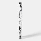 Coques Case-Mate iPhone Colibri et fuchsia (Verso / Droite)