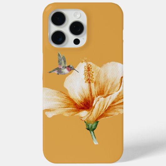 Coques Case-Mate iPhone Colibri et Hibiscus (Verso)