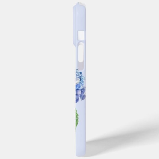 Coques Case-Mate iPhone Colibri et Hydrangea (Verso / Gauche)