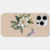 Coques Case-Mate iPhone Colibri et Jasmin (Verso (horizontal))