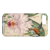 Coques Case-Mate iPhone Colibri et orchidée (Dos (Horizontal))