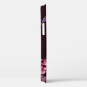 Coques Case-Mate iPhone Colibri et orchidée, mode sans couture tropicale. (Verso / Droite)