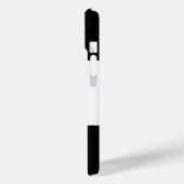 Coques Case-Mate iPhone Colibri noir et blanc (Verso / Gauche)