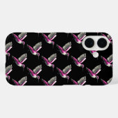 Coques Case-Mate iPhone Colibri rose (Verso (horizontal))