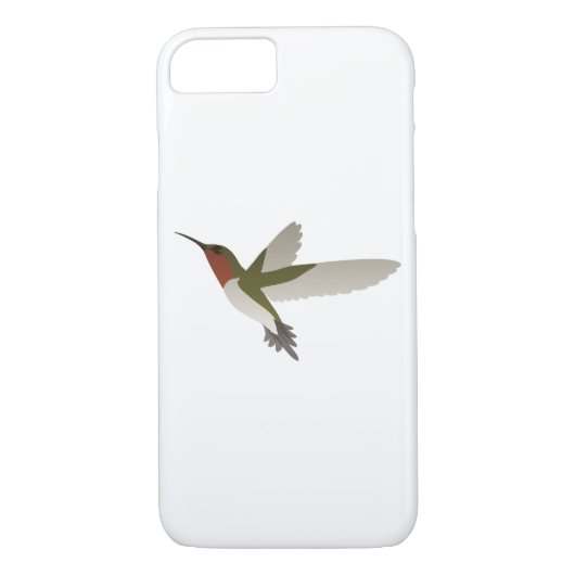 Coques Case-Mate iPhone Colibri Ruby Throsé (Dos)