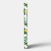 Coques Case-Mate iPhone Colibri tropical | Monogramme (Verso / Gauche)