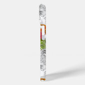 Coques Case-Mate iPhone Colibris et bouquet tropical (Verso / Gauche)