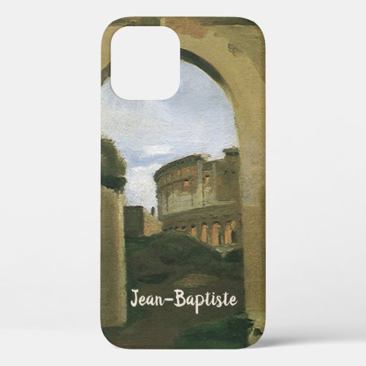 Coques Case-Mate iPhone Colisée vue à travers les Arcades à Rome, Italie (Verso)