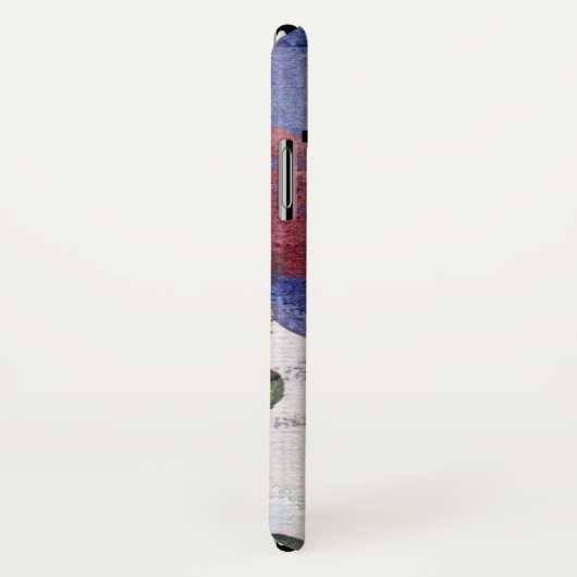 Coques Case-Mate iPhone collage d'art abstrait, médias mélangés et (Dos/Droite)