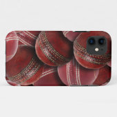 Coques Case-Mate iPhone Collage de boules de cricket (Dos (Horizontal))