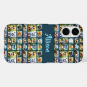 Coques Case-Mate iPhone Collage de chiot mignon, chiens bébé, personnalisa (Verso (horizontal))