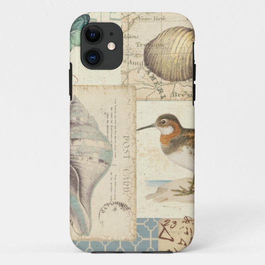 Coques Case-Mate iPhone Collage de coquillage (Dos)