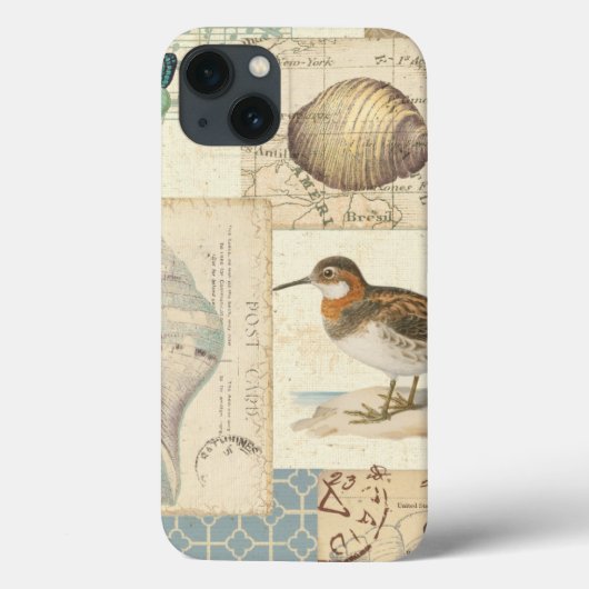 Coques Case-Mate iPhone Collage de coquillage (Verso)