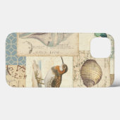 Coques Case-Mate iPhone Collage de coquillage (Verso (horizontal))