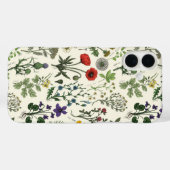 Coques Case-Mate iPhone Collage de fleurs sauvages (Verso (horizontal))