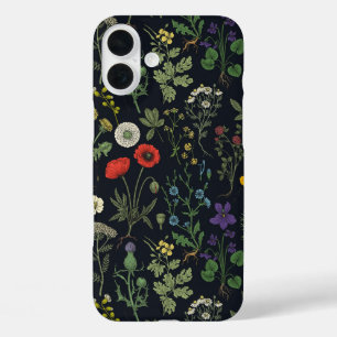 Coques iPhone 16 Plus Collage de fleurs sauvages