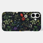Coques Case-Mate iPhone Collage de fleurs sauvages (Verso (horizontal))