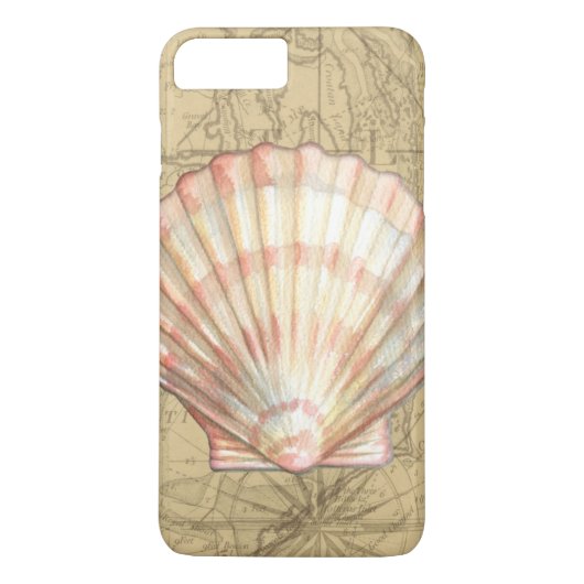 Coques Case-Mate iPhone Collage de la carte côtière (Dos)