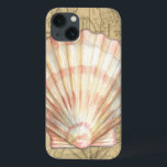 Etui iPhone Case-Mate Collage de la carte côtière<br><div class="desc">Il n'y a rien de tel que cette carte de la vie marine. Cette collection translucide de ces coquillages va bien pour tous les produits. Il donne une sensation vintage à l'image et capture la vie marine sous l'eau. Il comprend un coquillage rayé rose et blanc et une coquille de...</div>