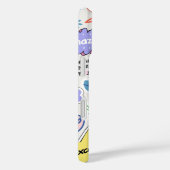 Coques Case-Mate iPhone Collage de l'autocollant d'affirmation positive (Verso / Droite)