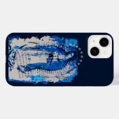 Coques Case-Mate iPhone Collage de Notre-Dame de Guadalupe (Verso (horizontal))