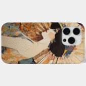 Coques Case-Mate iPhone Collage de papier numérique Portrait de femme Impr (Verso (horizontal))