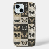 Coques Case-Mate iPhone Collage de papillon et de papillon (Verso)