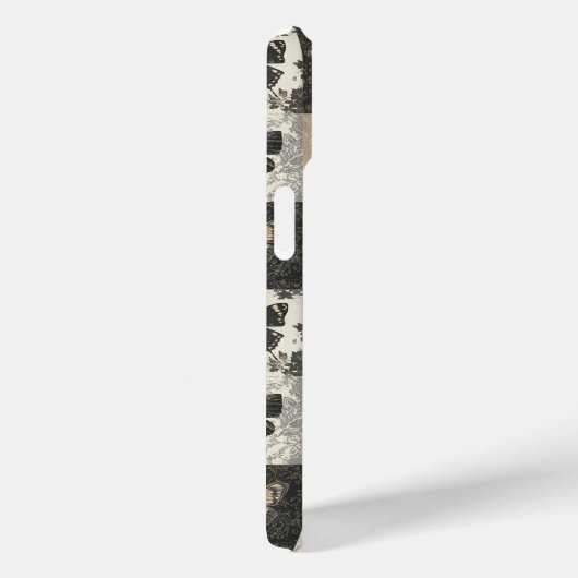 Coques Case-Mate iPhone Collage de papillon et de papillon (Verso / Droite)