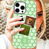 Coques Case-Mate iPhone Collage de photos de animaux avec empreinte de pat