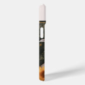 Coques Case-Mate iPhone Collage de photos Élégant Monogramme rose (Verso / Droite)