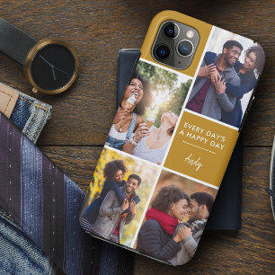 Case-Mate iPhone Case Collage de photos multiples Citation positive Mout